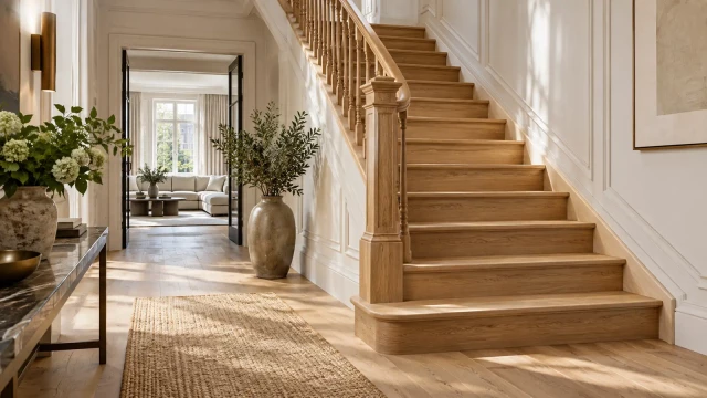 Escalier en bois